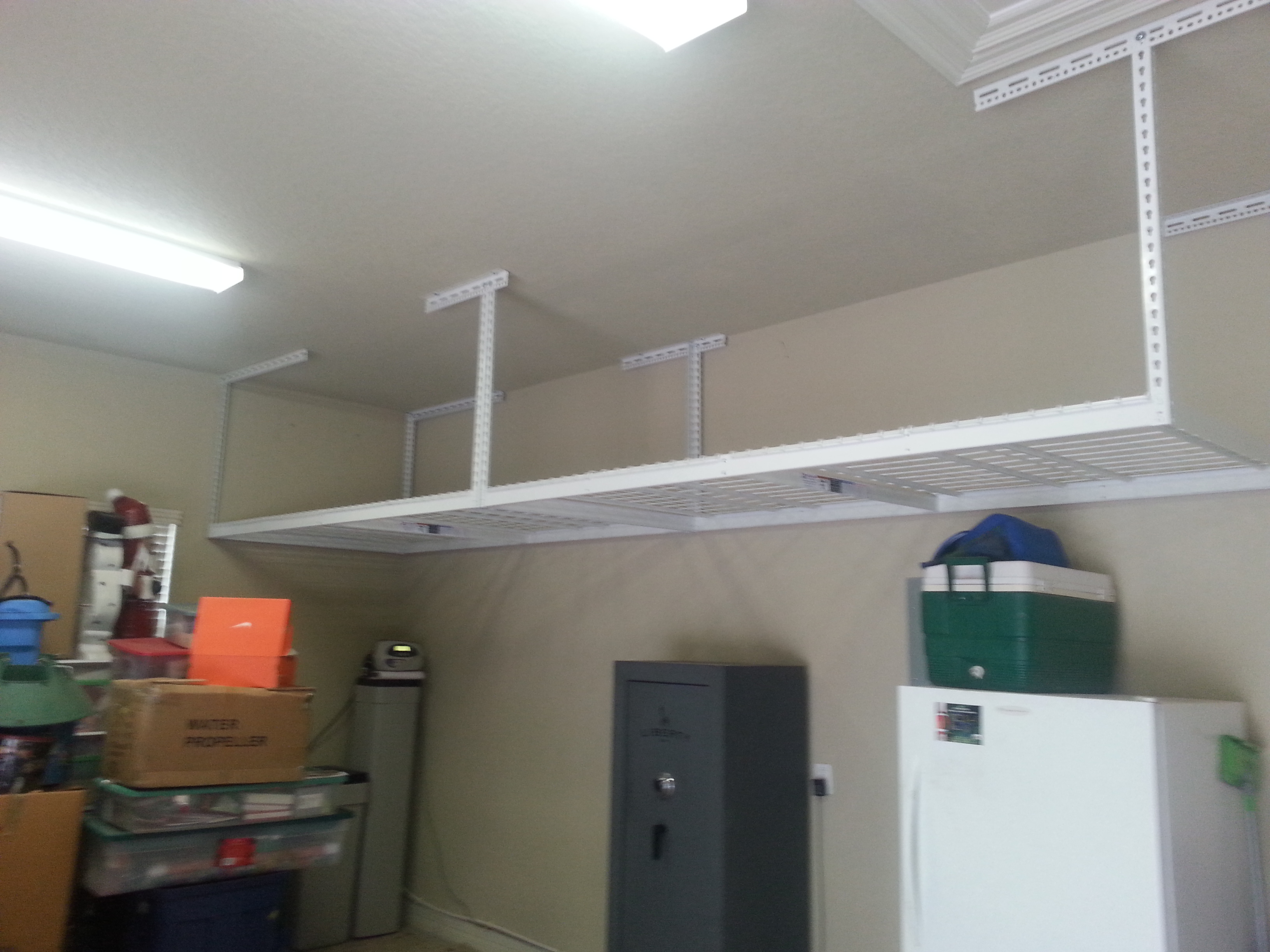 SafeRacks 4 ft. x 8 ft. Overhead Garage Storage Rack and